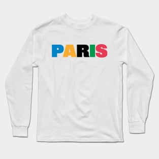 Paris Olympics Color Long Sleeve T-Shirt